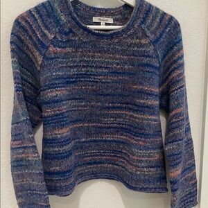 Madewell Multicolor Knit Crew Neck Sweater